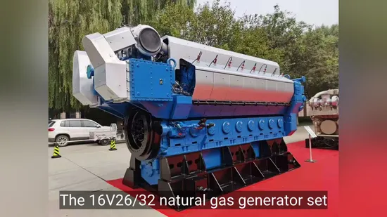 3600kw/4500kVA Natural Gas Genset 60Hz High Voltage and Efficiency